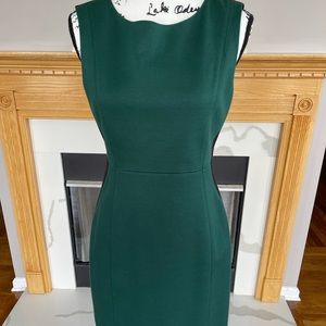 Tahari Green and Black Dress